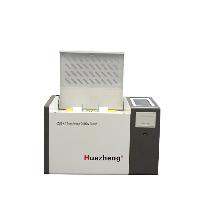 80kV HZJQ-X1 Transformer Dielectric Oil Fluids Breakdown Test Equipment Insulating liquid BDV Measuring Device