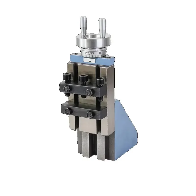 Vertical Lifting Tool Post Vertical Tool Holder Lathe Milling Machine Multi-Function Fixture 210 Lathe Quick-Change Tool Post