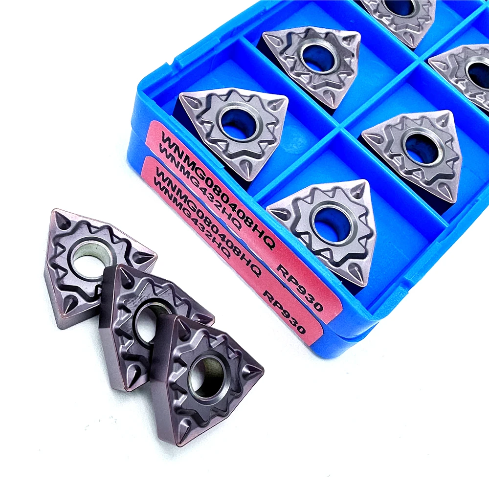 WNMG080404HQ WNMG080408HQ RP930/CA5525 CNC كربيد إدراج مخرطة خارجية أداة القطع لمعالجة الصلب جودة تحول أداة