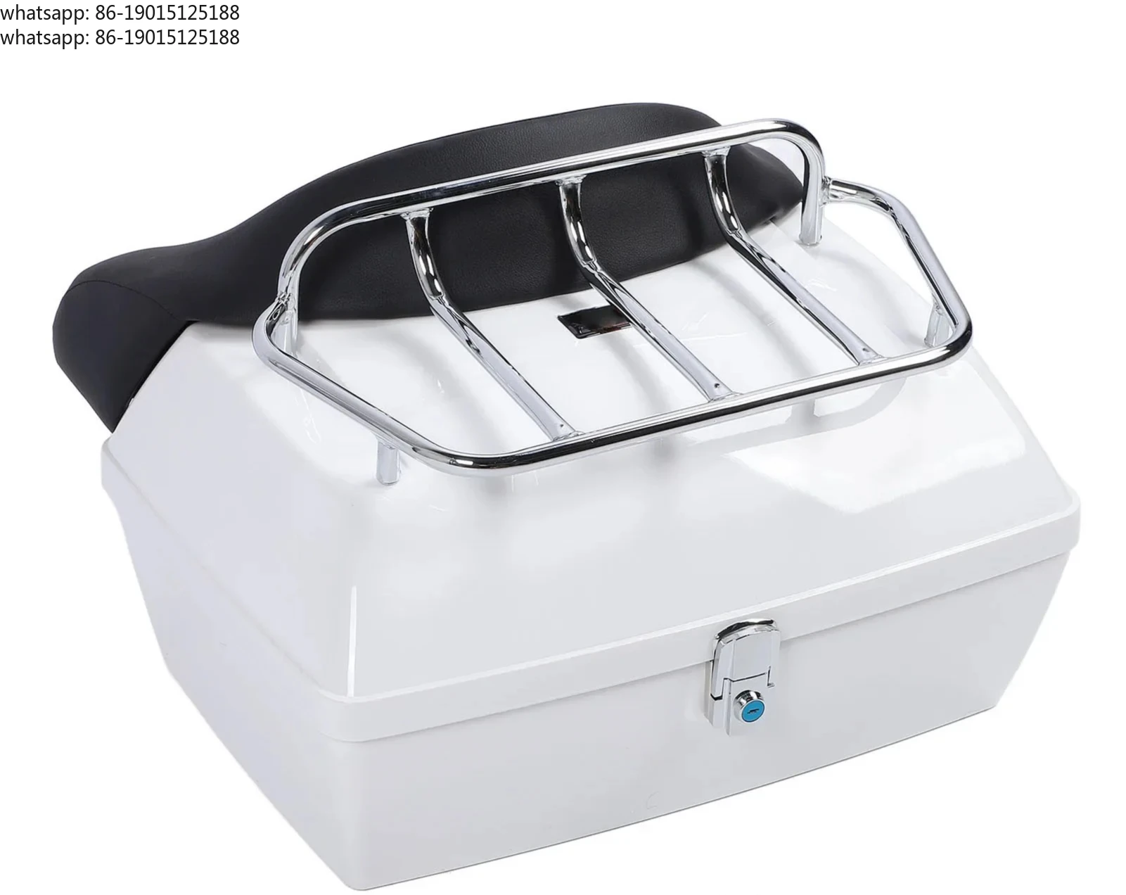 

48L High Security Water Resistant Fit Stable Motorcycle Rear Case Proof Motorcycl Trunk Tail Box for Helmet for Helmets Luggage