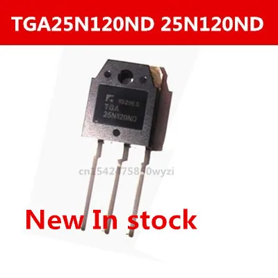 Original new 2pcs/ TGA25N120ND 25N120ND TGAN25N120ND 25A/1200V TO-3P New In stock