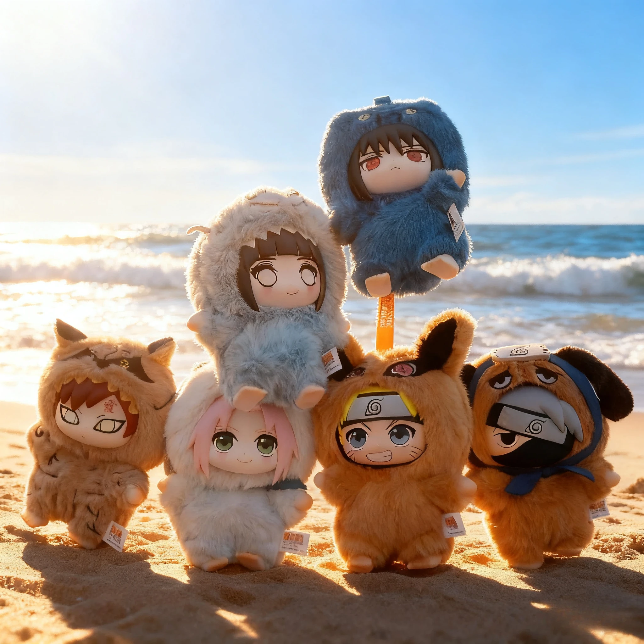 

EAKI Naruto Shippuden Party Series слепая коробка оригинальная плюшевая фигурка орнамент Узумаки мягкие Shippuden Наруто коллекция игрушек подарок