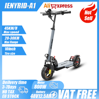IENYRID A1 Electric Skateboard 800W Motor 48V 12.5AH Double Shock Absorber E-Scooters Adult 10-inch Tire City Scooters Electric