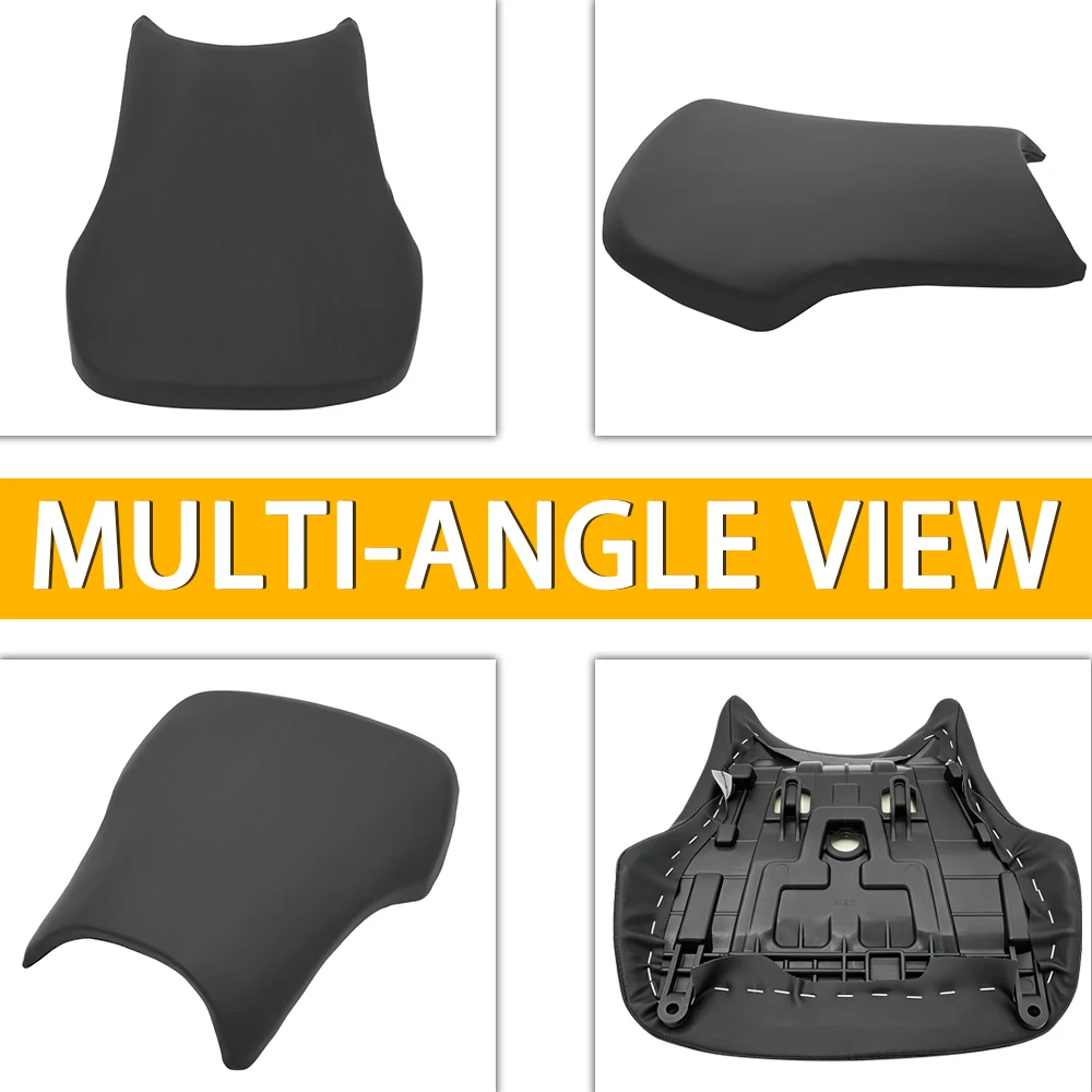 Fit For Honda CBR600 CBR 600 2003 2004 Black PU Leather Front Driver Seat Saddle Cushion Pad Motorcycle Accessories