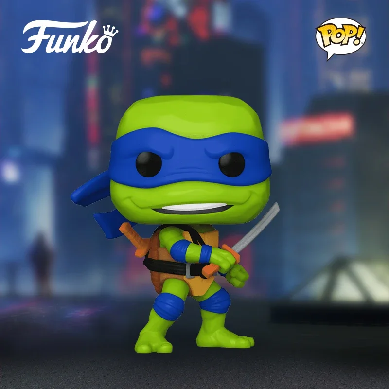 FUNKO POP Vinyl Figurine HeroesTeenage Mutant Ninja Turtles Raphael Splinter Gift Toy Model Anime Figures Collect Ornaments