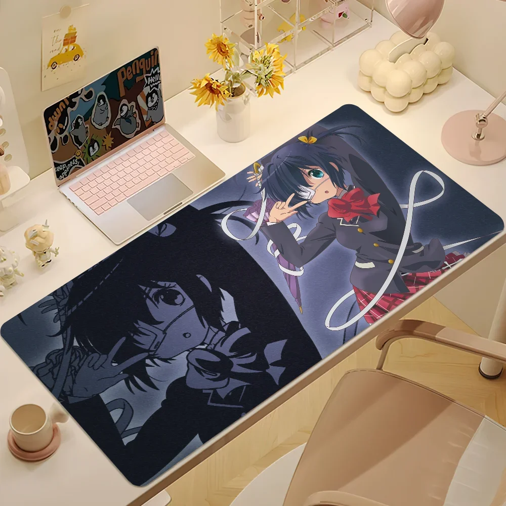 CIFBUY Rikka Takanashi Anime Large Gaming Mouse Pad Love, Chunibyo & Other Delusions Desk Mat Anti-slip Keyboard Mousepad