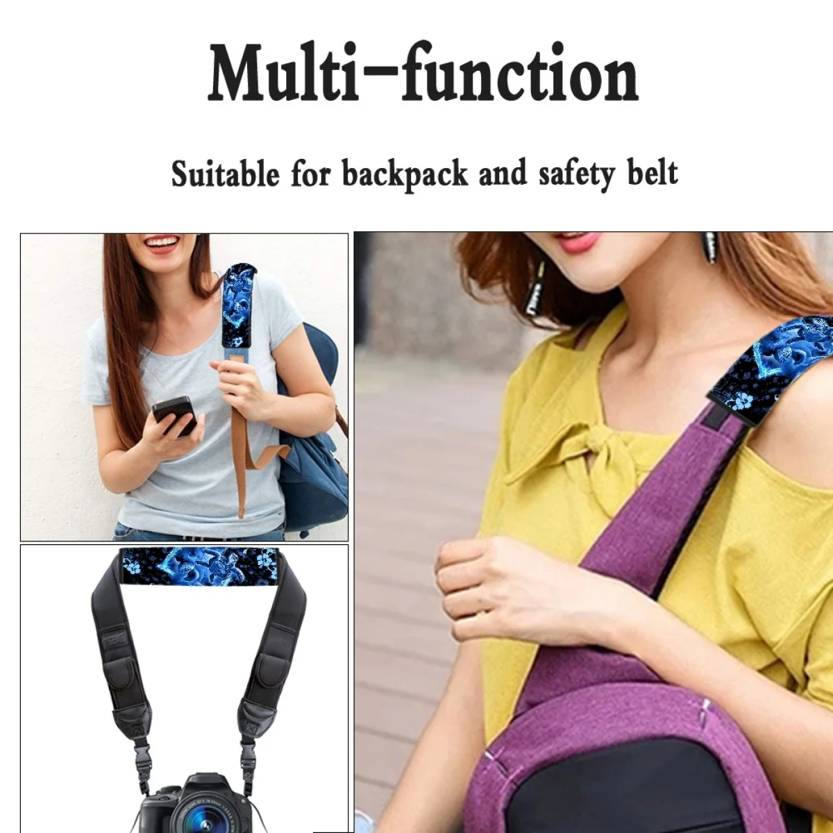 Universal Safety Belt Covers Blue Turtle Style Car Seat Belt Shoulder Strap Pads Covers 2PCS Protective Sleeve Auto Accessories