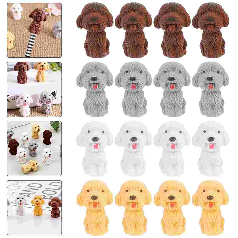 36 Pcs Puppy Eraser Surprise Animals Dog Ornaments for The Home Gift Bag Student