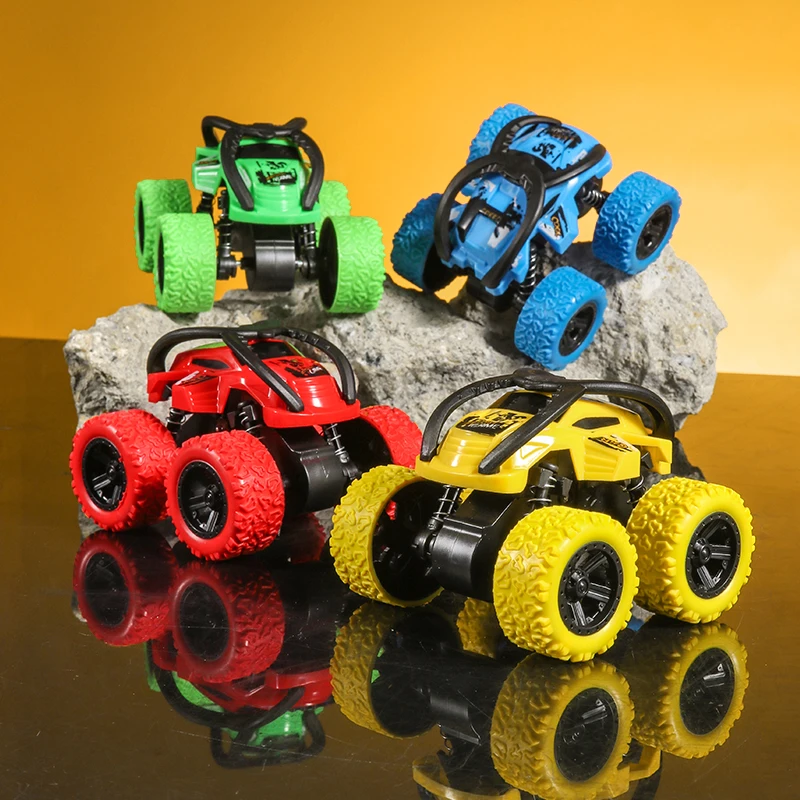 سيارة حيلة ذات دفع رباعي على الطرق الوعرة - سيارة رياضية مضادة للسقوط والقصور الذاتي للأطفال لعبة سيارة مقاومة للسقوط #3