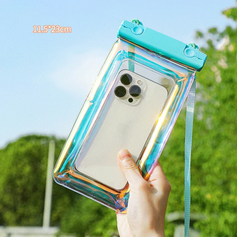 Wodoodporne etui na telefon do pływania, pasujące do iPhone 17 16 15 14 13 12 11 Pro Max X Xiaomi 13 Samsung S23, uniwersalna wodoodporna torba — zdjęcie 7