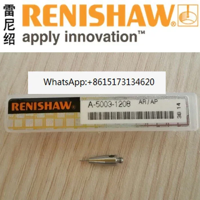 Renishaw UK three coordinate measuring needle A-5003-1208 probe Ruby probe