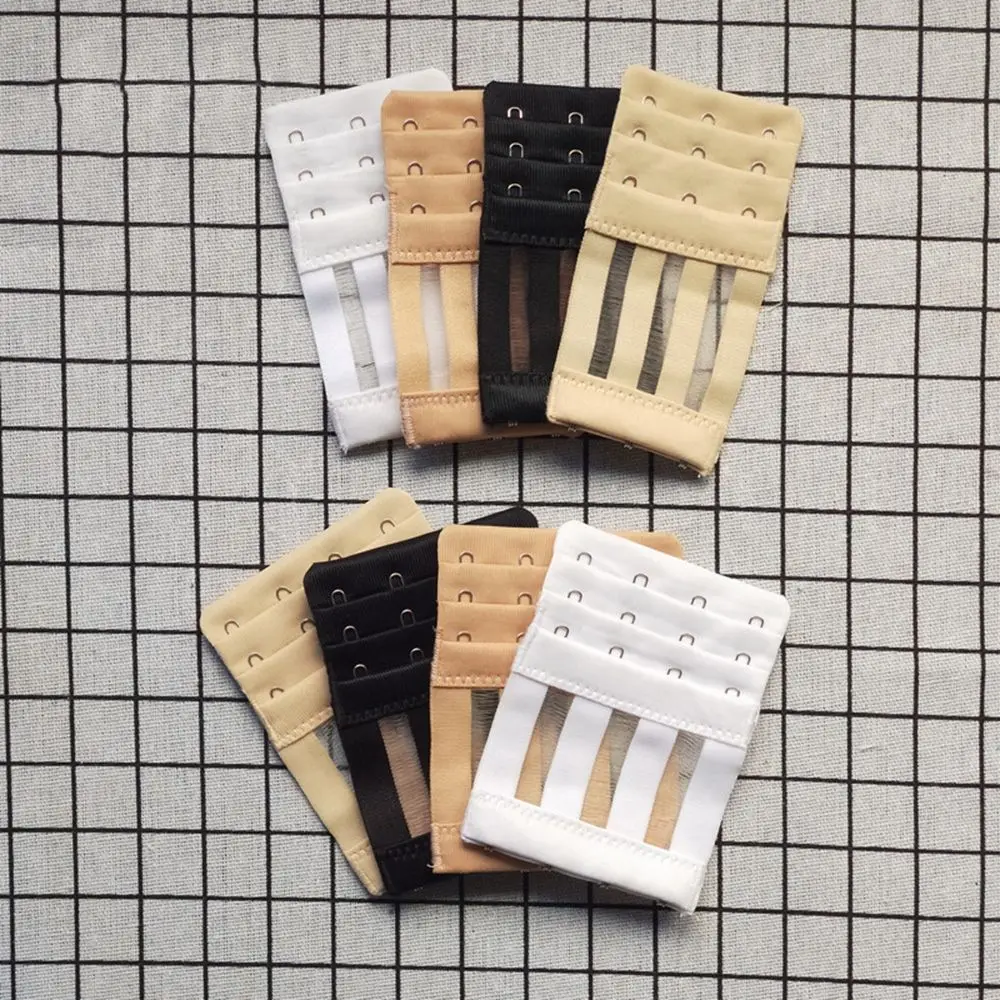 

3 Hooks 3 Rows DIY 4 Hooks 3 Rows Extenders Bra Extenders Strap Intimates Accessories Lingerie Strap Bra Extension Buckle