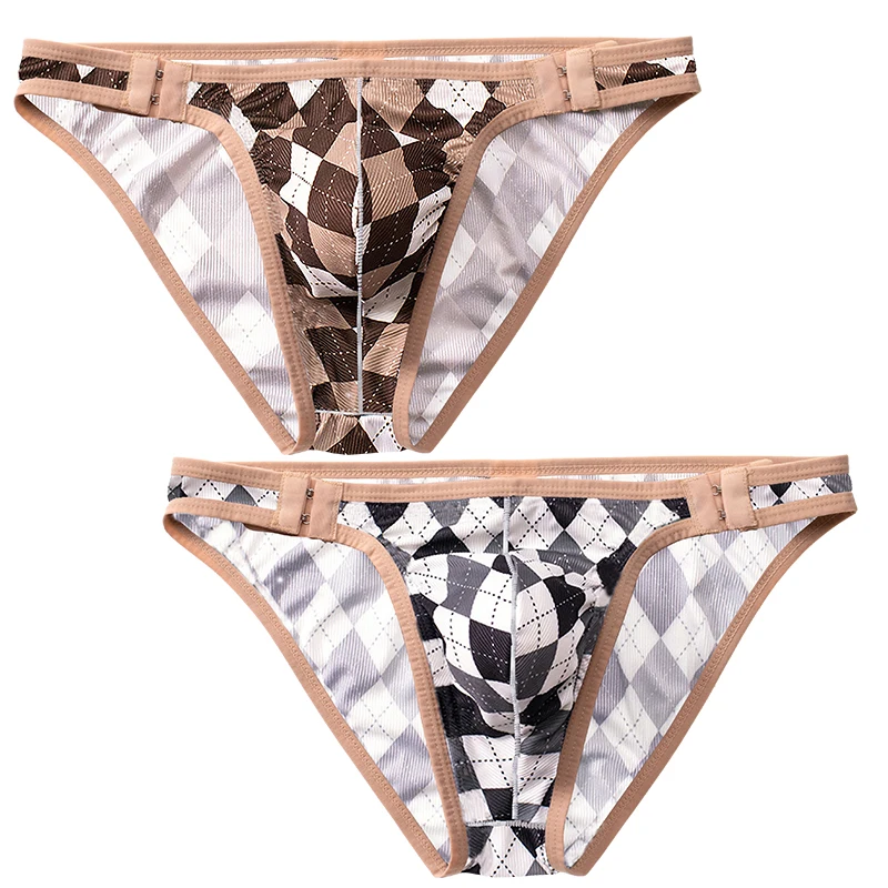 

Мужские трусы, нижнее белье из ледяного шелка, полиэстер, дышащие мужские трусы, мужские сексуальные трусы больших размеров, горячая упаковка с выпуклостью, слипоны и калет