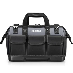 JAKAH 16 to 23 Inch Multi-Function Electrician's Tool Bag Durable Large Capacity Portable & Organized Heavy Duty Electrical Bag