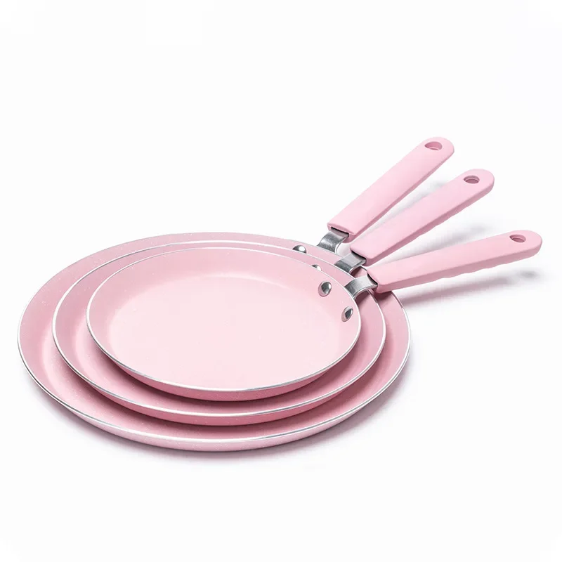 Household non-stick frying pan aluminum new pan