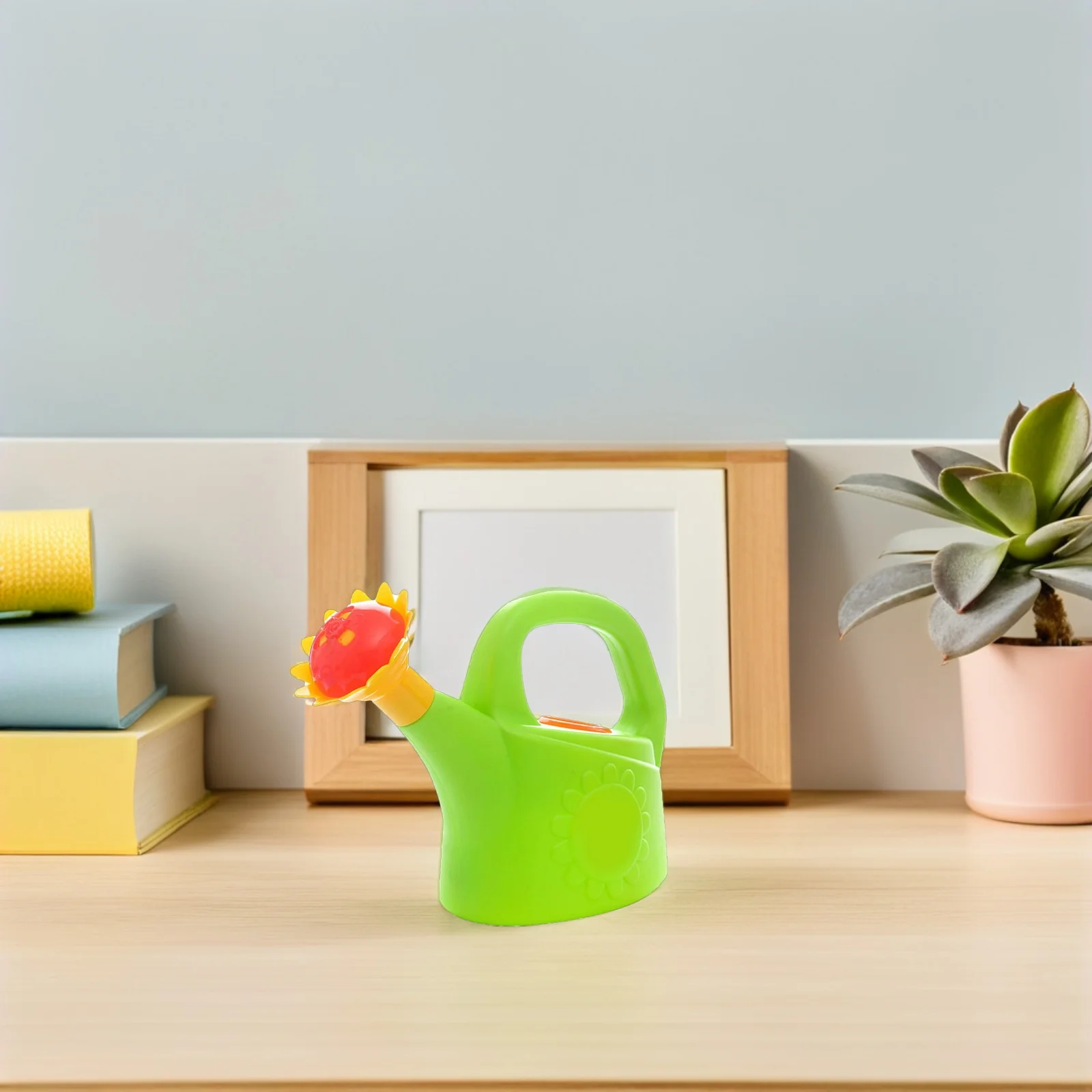 

3pcs Plastic Watering Can For Kids Adorable Children'S Bath With Realistic Watering Action Lightweight Toddler Outdoor Garden