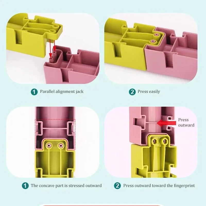 Zestaw zabawek do kąpieli dla dzieci z torami do zabawy w wodzie, zjeżdżalnią i obrotową kaczką, idealny na baby shower.