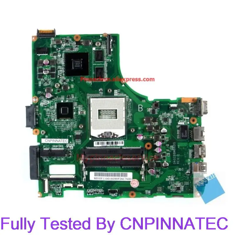 NBVAY11001 Motherboard for Acer  Aspire E5-472G Travelmate TMP246M DA0Z8BMB6D0 Z8B