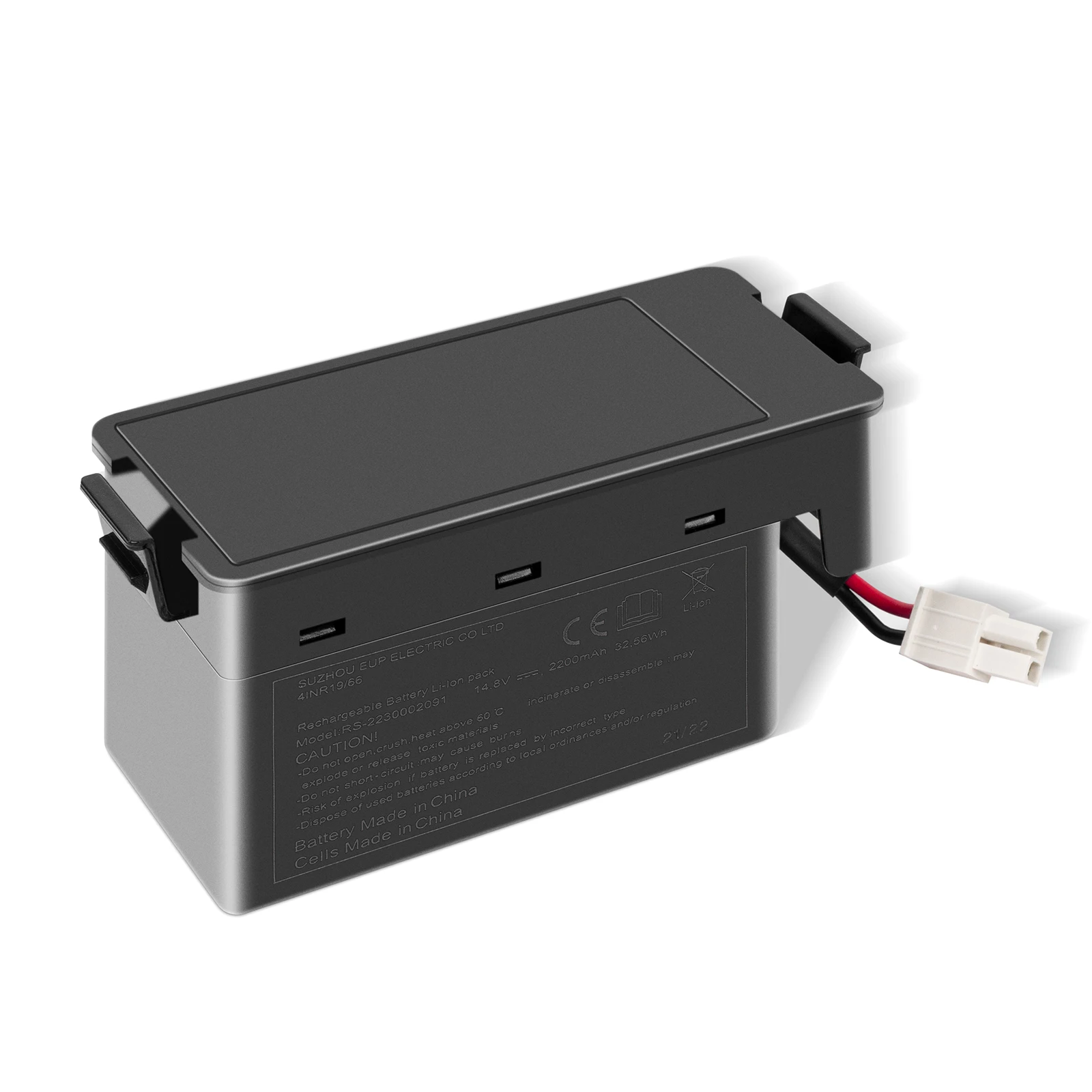 RS-2230002091 Robot Vacuum Battery 2200mAh 14.8V | Compatible with Tefal Rowenta RG68, RG72, RG73, RG74, RG7765WH, RR7747WH, RR7