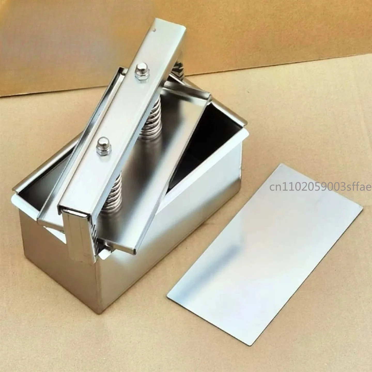 Spring Type Double Pressure Stainless Steel Meat Press Mold for Ham Bacon Raw Meat
