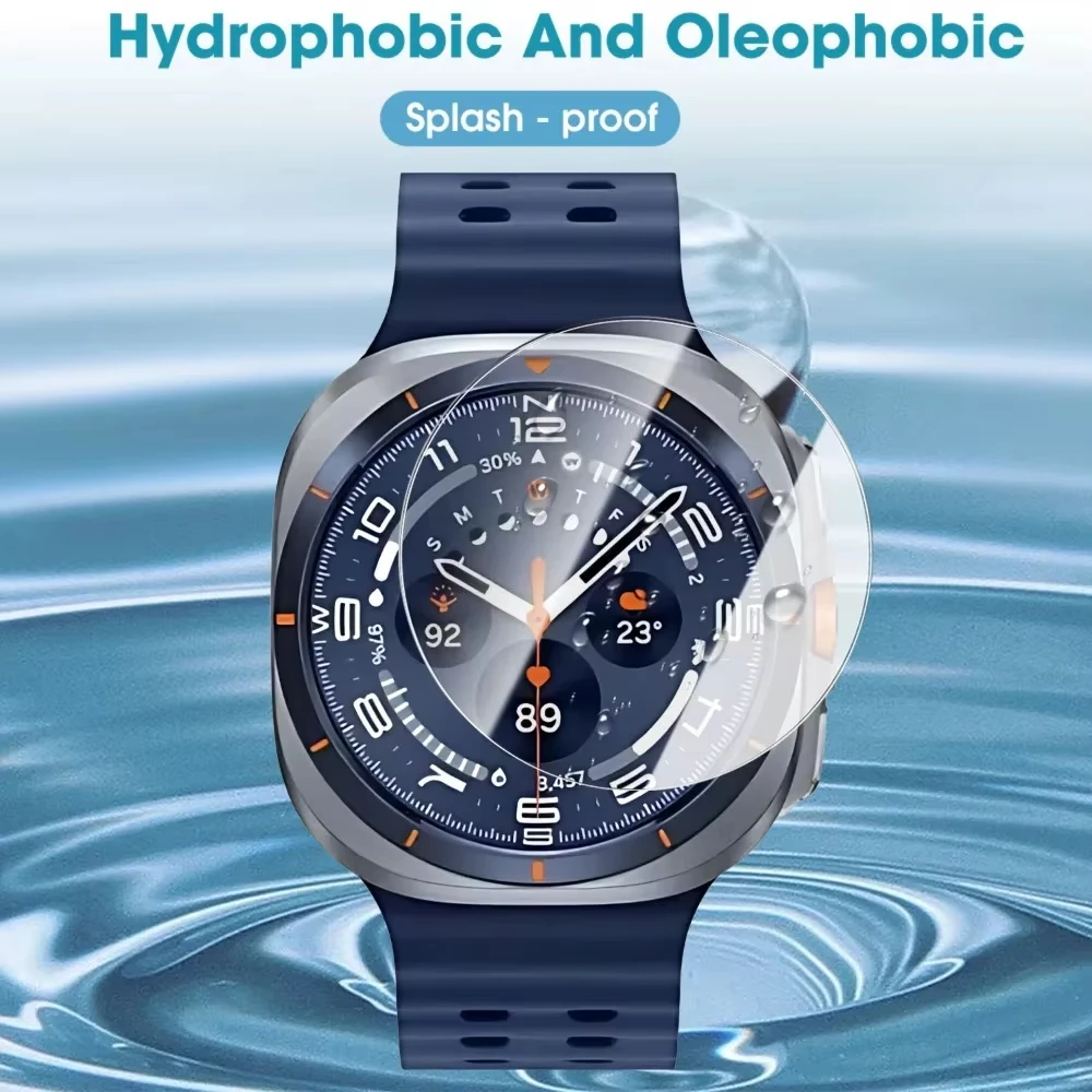 Screen Protector Glass For Samsung Watch 7 8 40 44mm/8Classic Protective Cover For Galaxy Watch Ultra 1 2 47mm Tempered Glasses