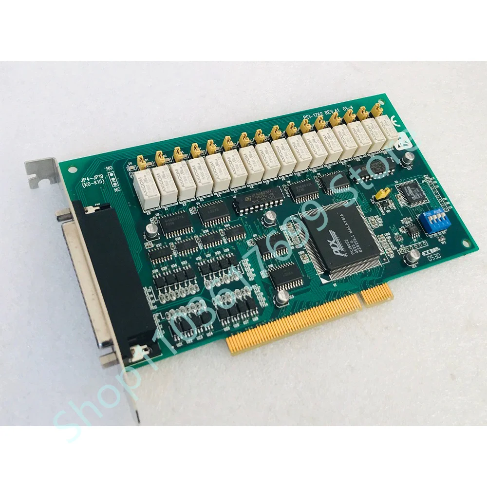16 Channels Of Isolated Digital Input And 16 Channels Of Relay Output Card PCI-1762