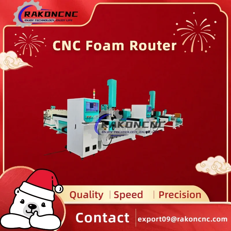 Polystyrene Foam Engraving Tools CNC Router Machine Wood Engraving Cutting Machine with NC Studio Mach3 DSP Controller CNC Cutte