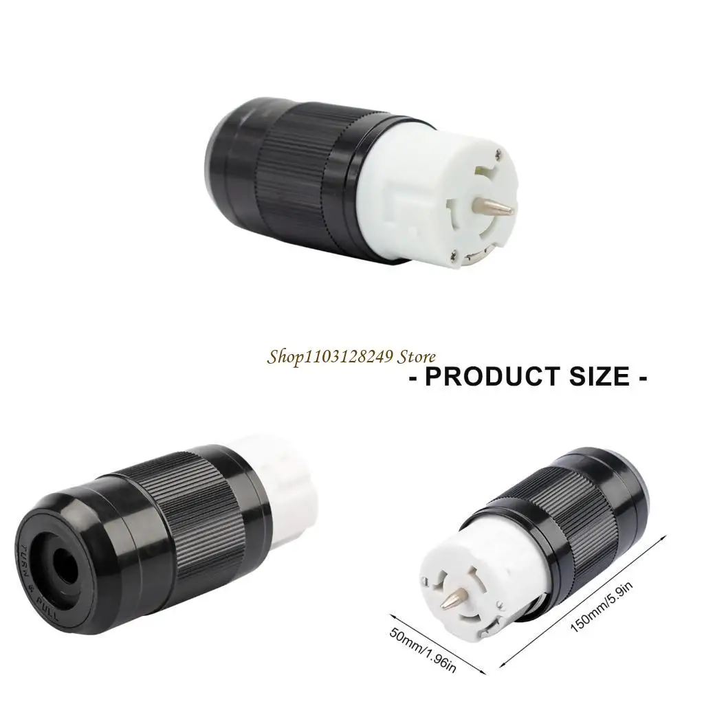 

N5KD 50AMP Lock Bock Generator Generator Power Bud Plug, подходящая для применения мощности мотоматического копирования 125 В