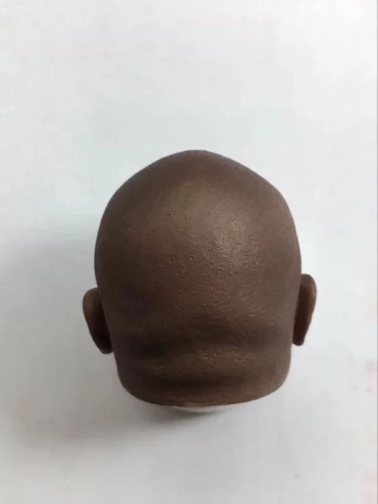 Cabeça boxer tyson em escala 1/6, escultura com padrão de tatuagem, campeão de boxe de luta, escultura para boneca de figura de ação de 12 polegadas