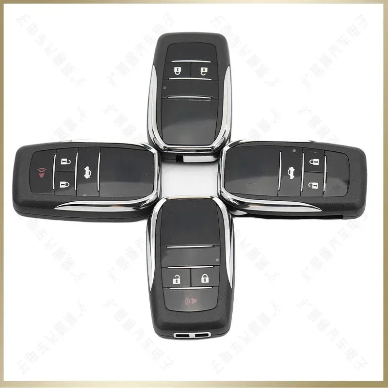 Modificado Flip Car Key Shell, caso remoto dobrável, Toyota RAV4, desejo, Camry, Hiac, Corolla, Hilux, Fortuner, Yaris, 2014, Novo