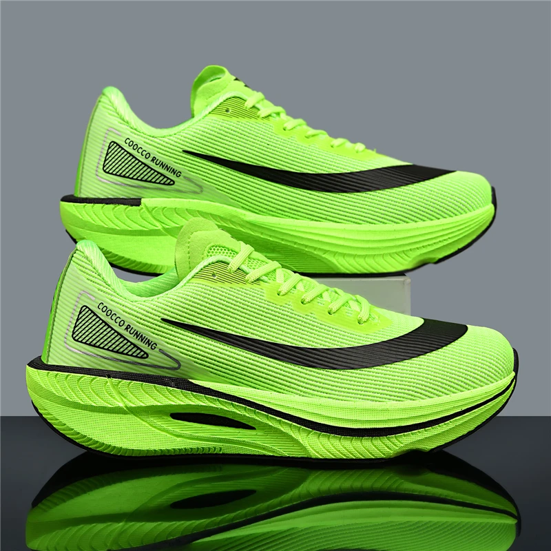 

Couple Running Shoes for Men Women New Rebound Anti Slip Breathable Professional Training Mesh Lace-up Sneakers