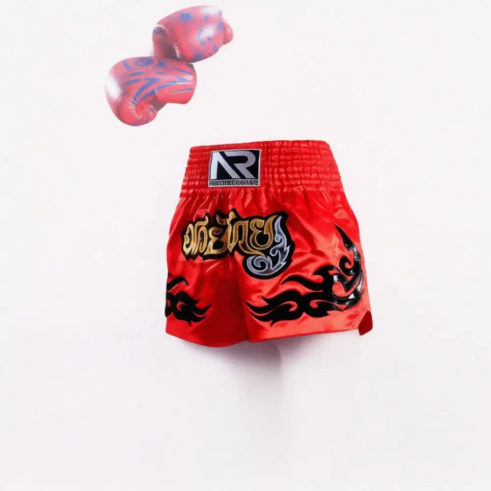 Grappling MMA Shorts Muay Thai Training Gear Fighting Apparel Boxing Trunks Kickboxing Combat Sports Wear Unisex