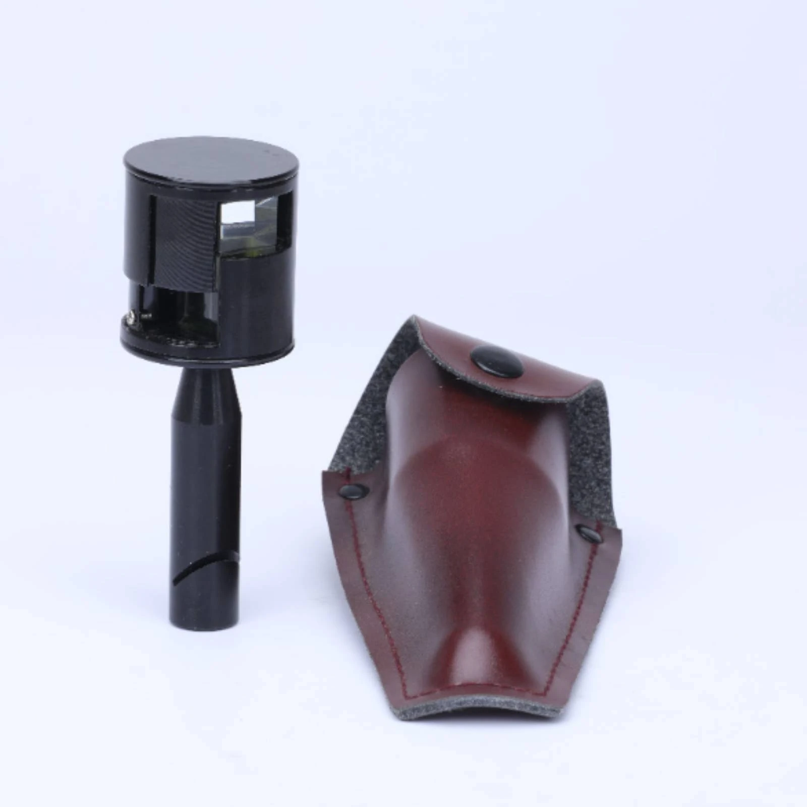 Surveying Prism with Cover Cylindrical Optical Prism Reflector Reflective Exact for Surveyors, Field Measurement