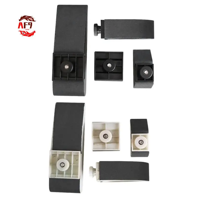 

AF90-4Pcs Polishing Block Plane Scrub Replaceable Edge Corner Treatment Polishing Fixture