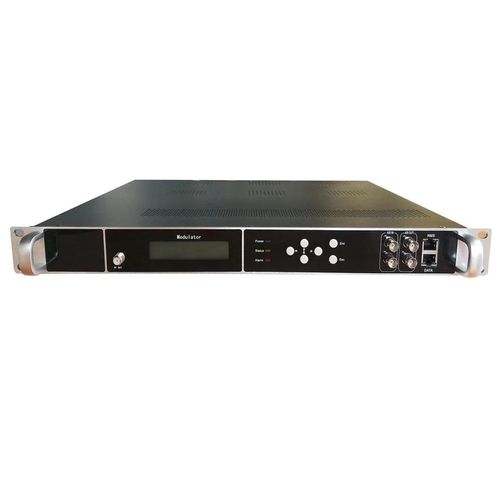 FTA DVB-S2 DVB-C DVB-T ATSC ISDBT Modulador codificador digital sintonizador DVB-T modulador para receptores de TV satélite