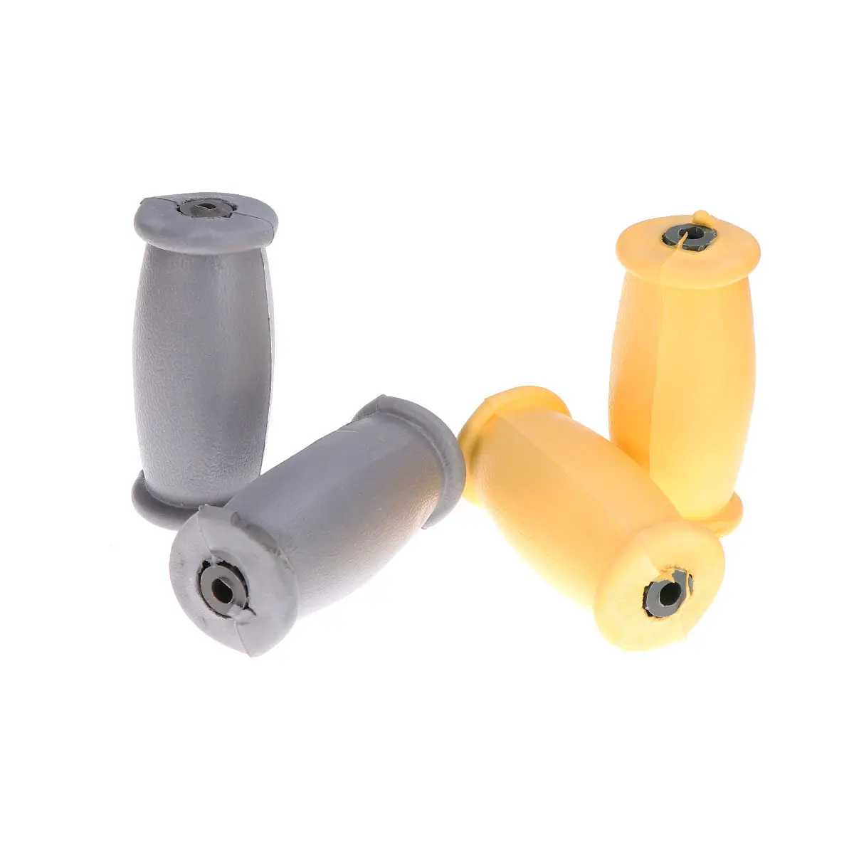 

Crutch Hand Grip Replacement Non-Slip Handle For Aluminum Wood Crutches Yellow Crutch Accessories Health Care