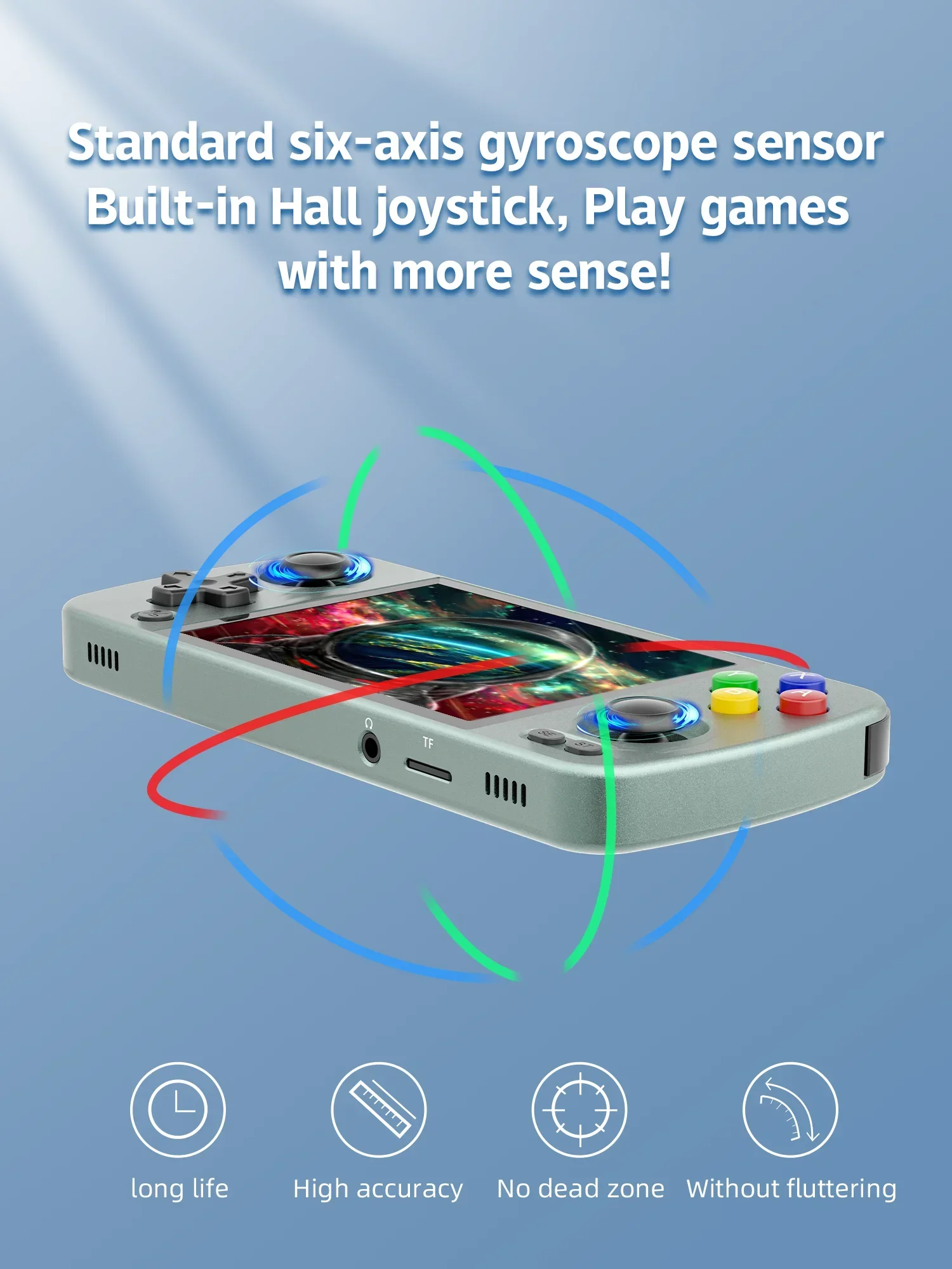 ANBERNIC RG405M 4 ''وحدة تحكم بجهاز لعب محمول IPS شاشة تعمل باللمس نظام Android12 قذيفة معدنية ريترو لعبة فيديو لاعب بطارية 4500 مللي أمبير في الساعة #4