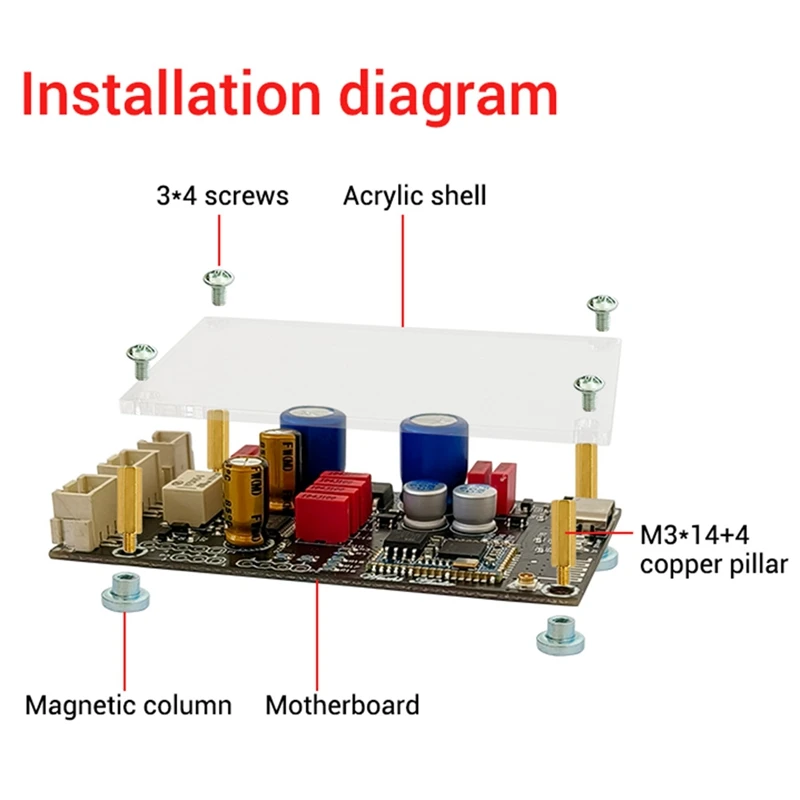 لوحة فك التشفير بدون فقدان البلوتوث ، لوحة فك ترميز الصوت APTX و LDAC