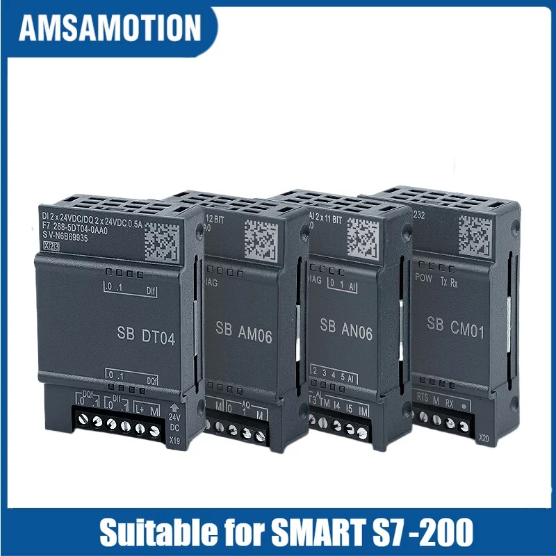 Suitable for Smart S7-200 PLC Compatible with Siemens 200Smart Expansion Module SB Signal Board CM01 AM03 AQ01 AE02
