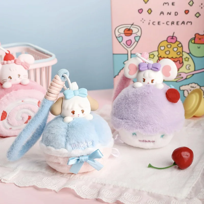 

Новый натуральный Mikko Sweetheart послеобеденный чай серии слепая коробка рюкзак милый десертный кулон украшение для рабочего стола подарок на день рождения для девочки