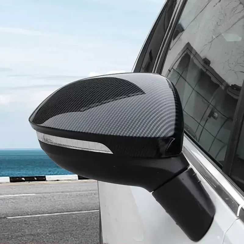 

Rear View Mirror Cover Imitation Carbon Fiber Reversing Mirror Frame for BYD Song Pro Plus DMI EV 2pcs/pair