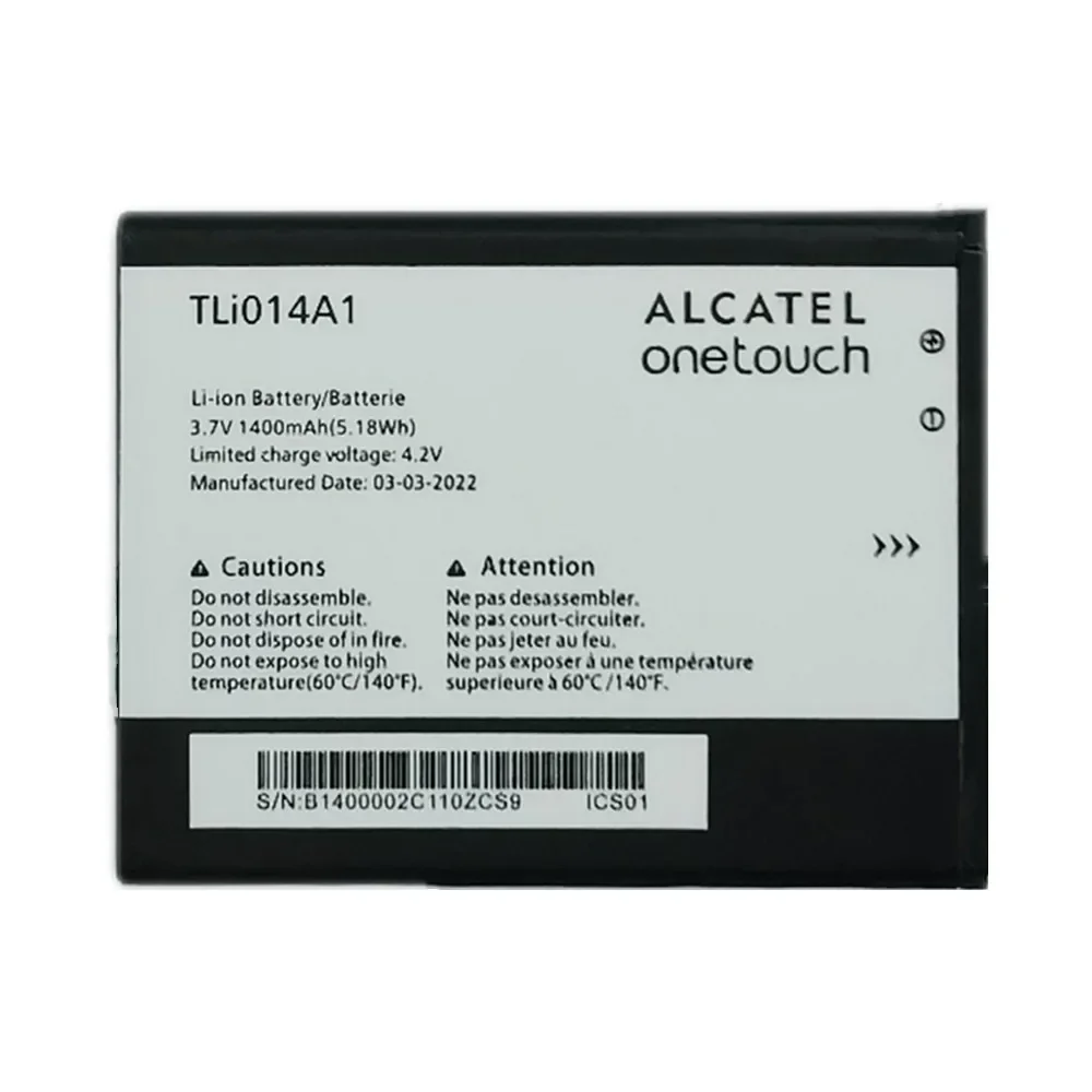 New Original TLi014A1 Replacement Battery For Alcatel One Touch Fire 4012 4012A 4012X CAB31P0000C1 /CAB31P0000C2 Phone Batteria