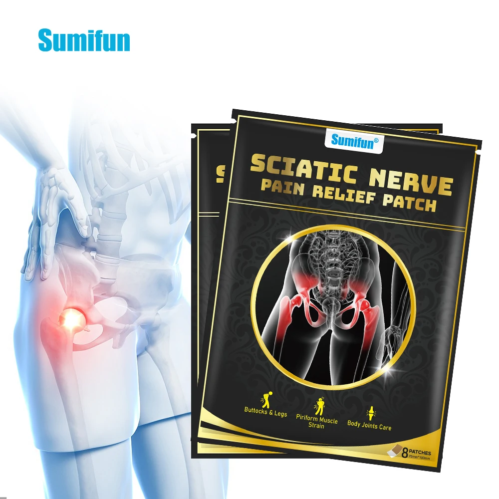 

8Pcs/Bag Only$0.99 Sumifun Sciatica Pain Relief Patch Hip Bone Nerve Ache Care Sticker Rheumatoid Arthritis Painkiller Plaster