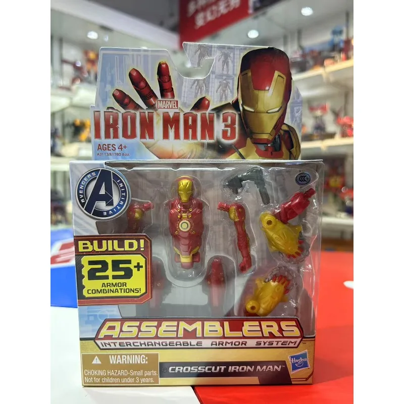 هاسبرو الأصلي الرجل الحديدي 3 أنيمي الشكل MK42 تجميعها دمية مارفل كاريكاتير 3.75 ألعاب شخصيات الحركة للبنين بنات أطفال هدية #5