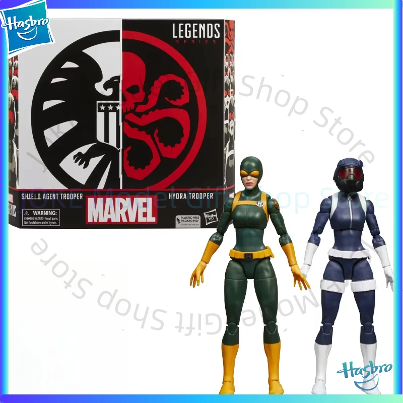1/12 Marvel Leyendas S.H.I.E.L.D. Figuras de acción de Nick Fury Dugan Natasha Romanoff, decoración de habitación, colección de figuras, modelo de juguete, regalos