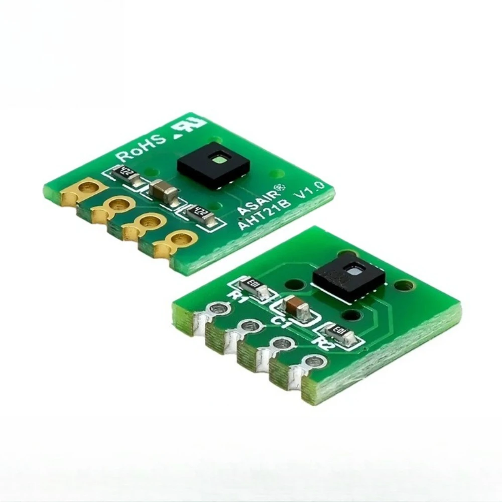 

2pcs AHT21 Digital Temperature Humidity Sensor Module AHT21B I2C Fast Response Strong Anti Interference for Arduino