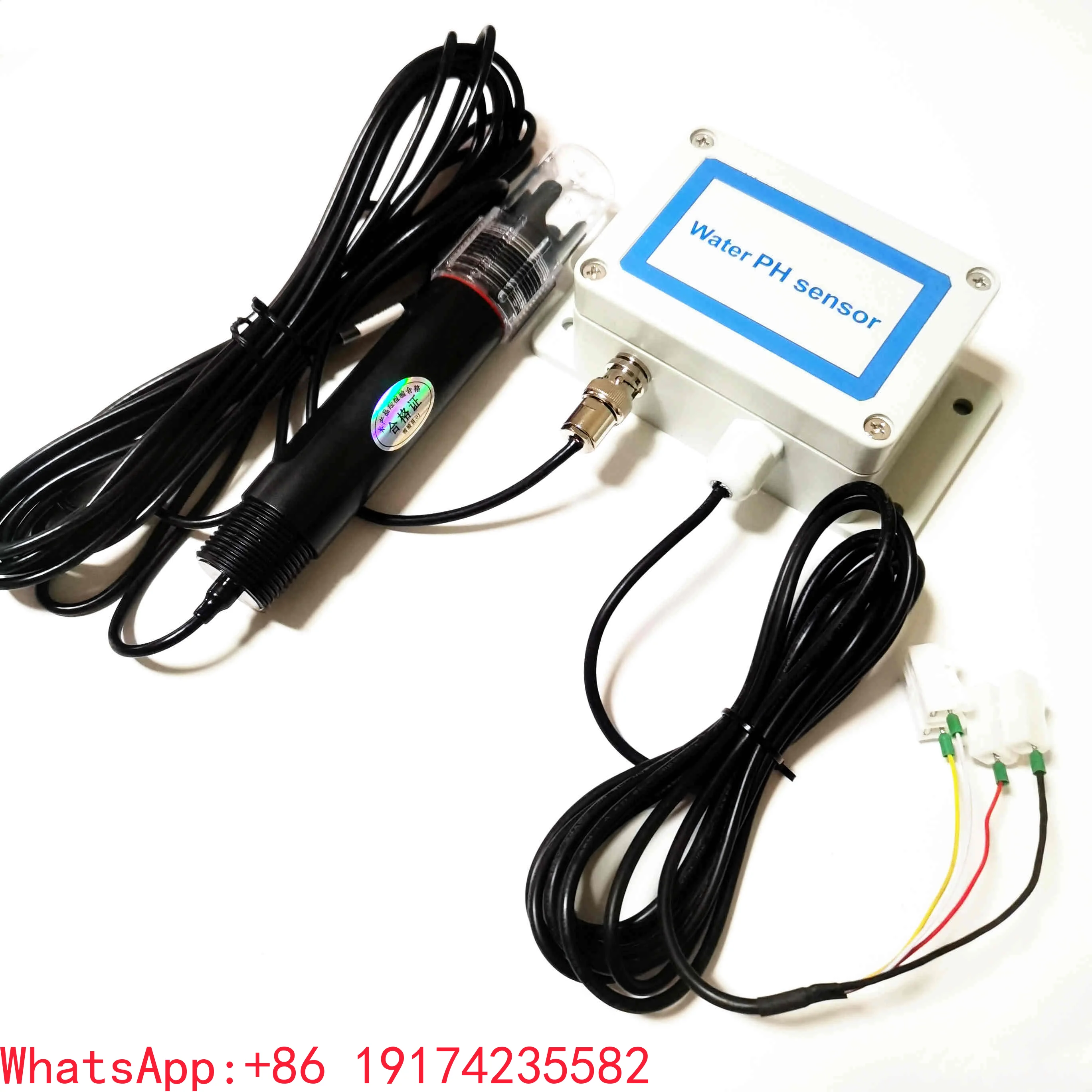 High Accuracy Performance Temperature Compensated Water Quality PH Sensor