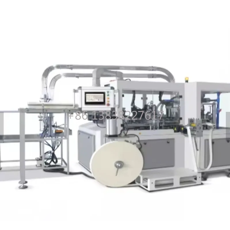 Tea and Ice Cream Cup Maker Paper Cup Machine, Professional Paper Cups Production Machine