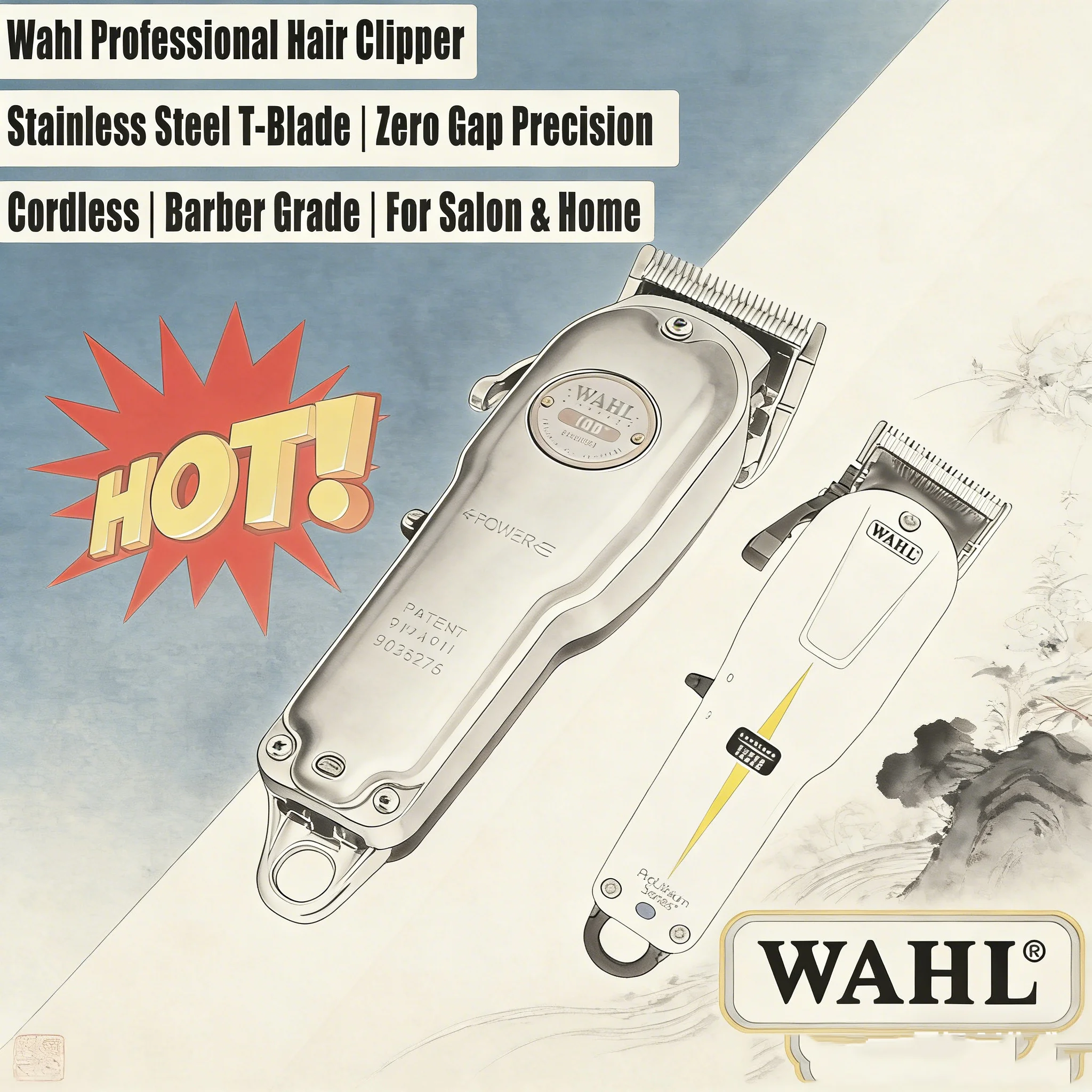 Wahl Professional 8148 Magic C - Beard Trimmer Cordless review and price