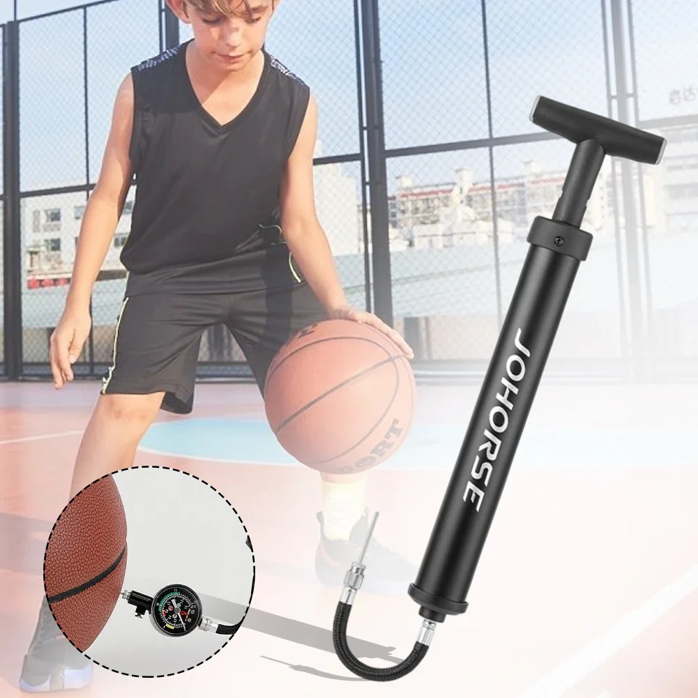 Ball Hand Air Pump Portable Soccer Pump Inflator Compact Basketball Pump Multifunction Manual Air Pump for Football Volleyball